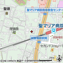 福岡県久留米市津福本町469周辺の地図