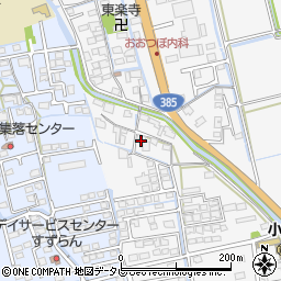 佐賀県神埼市神埼町本堀2515周辺の地図