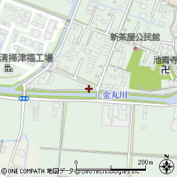 福岡県久留米市津福本町2121-6周辺の地図