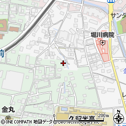 福岡県久留米市西町567周辺の地図