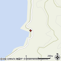 愛媛県宇和島市吉田町白浦88周辺の地図