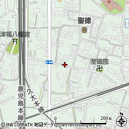 福岡県久留米市津福本町961周辺の地図