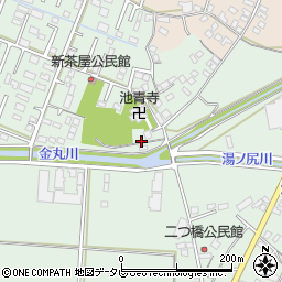 福岡県久留米市津福本町2134周辺の地図