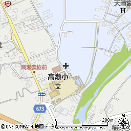 大分県日田市高瀬本町786周辺の地図
