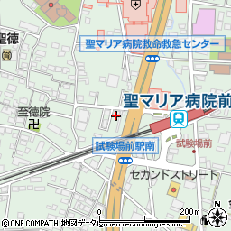 福岡県久留米市津福本町467周辺の地図