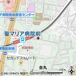 福岡県久留米市津福本町217周辺の地図