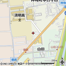 ヴィラウィステリア神埼Ａ周辺の地図