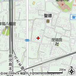 福岡県久留米市津福本町962周辺の地図