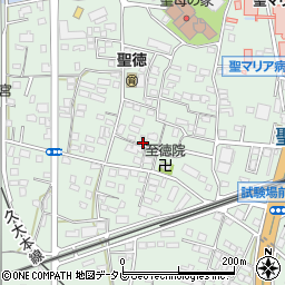 福岡県久留米市津福本町954周辺の地図