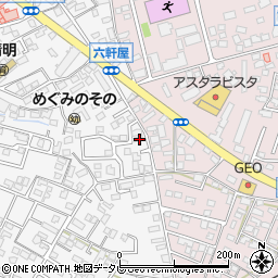 福岡県久留米市西町825周辺の地図