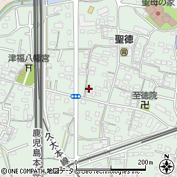福岡県久留米市津福本町978-1周辺の地図