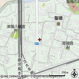 福岡県久留米市津福本町980周辺の地図