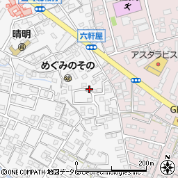 福岡県久留米市西町817-10周辺の地図