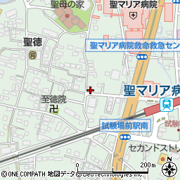 福岡県久留米市津福本町439周辺の地図