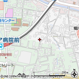 福岡県久留米市西町573周辺の地図