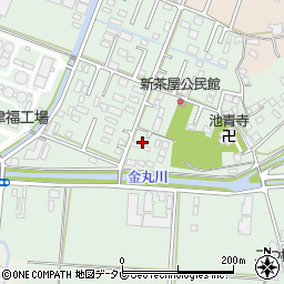 福岡県久留米市津福本町2123周辺の地図