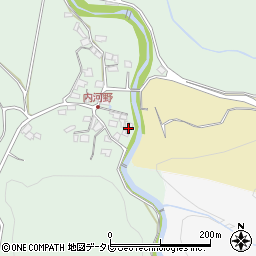 大分県日田市内河野1090-2周辺の地図