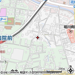 福岡県久留米市西町564-9周辺の地図