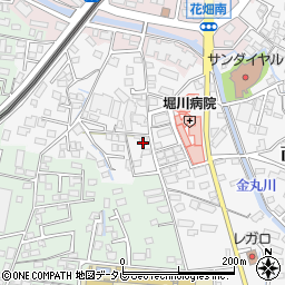 福岡県久留米市西町533周辺の地図