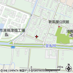 福岡県久留米市津福本町2118-10周辺の地図