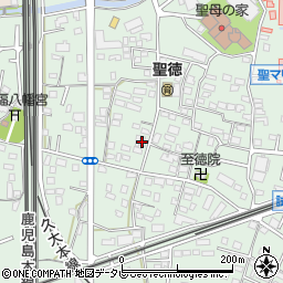 福岡県久留米市津福本町964周辺の地図