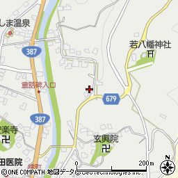 大分県玖珠郡玖珠町森1713-1周辺の地図