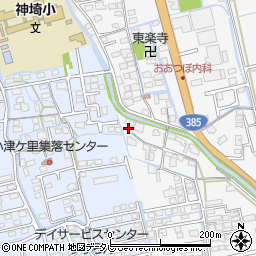 佐賀県神埼市神埼町本堀2647周辺の地図