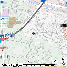 福岡県久留米市西町572周辺の地図