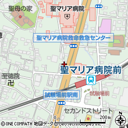 福岡県久留米市津福本町440-17周辺の地図