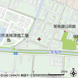 福岡県久留米市津福本町2118周辺の地図