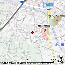 福岡県久留米市西町531周辺の地図
