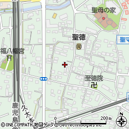福岡県久留米市津福本町965周辺の地図