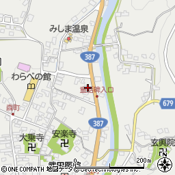 大分県玖珠郡玖珠町森786周辺の地図