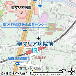 福岡県久留米市津福本町220-5周辺の地図