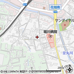 福岡県久留米市西町531-2周辺の地図