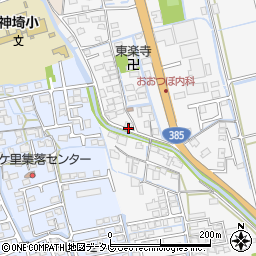 佐賀県神埼市神埼町本堀2649周辺の地図