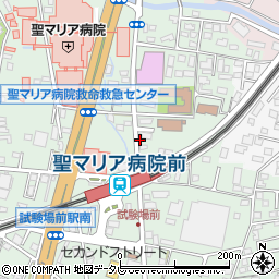 福岡県久留米市津福本町219周辺の地図