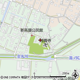 福岡県久留米市津福本町2100-1周辺の地図