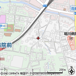 福岡県久留米市西町560-7周辺の地図