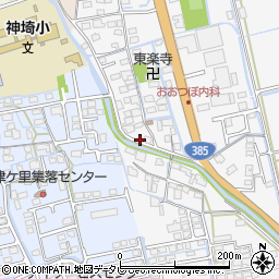 佐賀県神埼市神埼町本堀2649-4周辺の地図