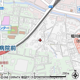 福岡県久留米市西町560-6周辺の地図