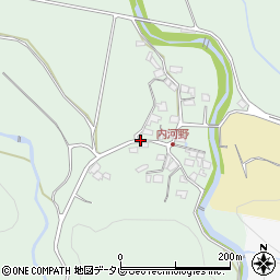 大分県日田市内河野1110周辺の地図