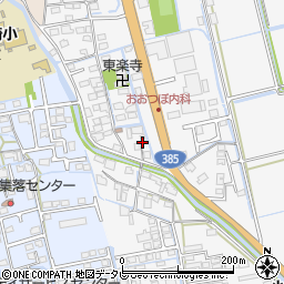 佐賀県神埼市神埼町本堀2509周辺の地図