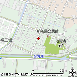 福岡県久留米市津福本町2233-10周辺の地図