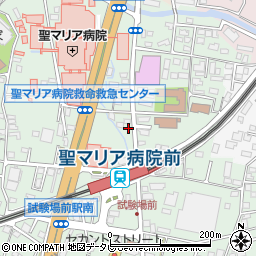 福岡県久留米市津福本町220-11周辺の地図