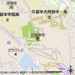 正源寺付属つつじ動物霊園周辺の地図