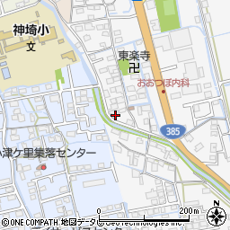 佐賀県神埼市神埼町本堀2651周辺の地図