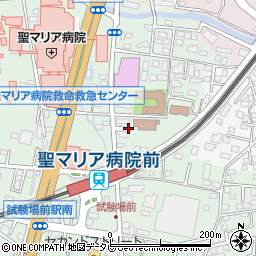 福岡県久留米市津福本町218周辺の地図