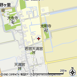 佐賀県神埼郡吉野ヶ里町箱川上分2333周辺の地図