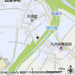 大分県日田市高瀬本町744周辺の地図